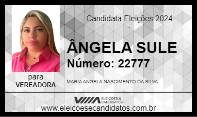 Candidato ÂNGELA SULE 2024 - EIRUNEPÉ - Eleições