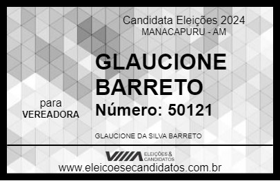 Candidato GLAUCIONE BARRETO 2024 - MANACAPURU - Eleições