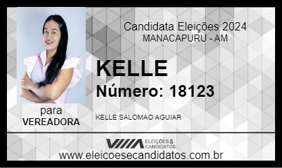 Candidato KELLE 2024 - MANACAPURU - Eleições