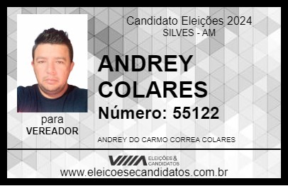 Candidato ANDREY COLARES 2024 - SILVES - Eleições