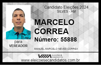 Candidato MARCELO CORREA 2024 - SILVES - Eleições