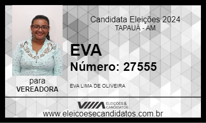 Candidato EVA 2024 - TAPAUÁ - Eleições