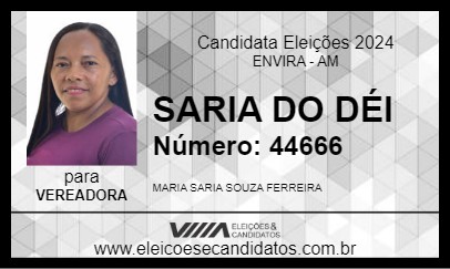 Candidato SARIA DO DÉI 2024 - ENVIRA - Eleições