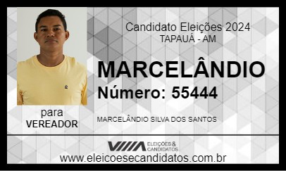 Candidato MARCELÂNDIO 2024 - TAPAUÁ - Eleições