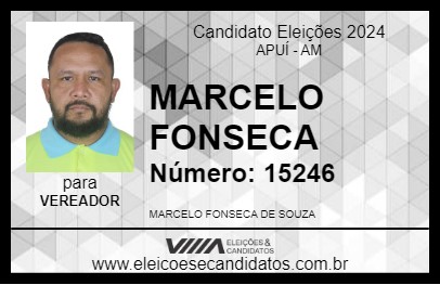 Candidato MARCELO FONSECA 2024 - APUÍ - Eleições