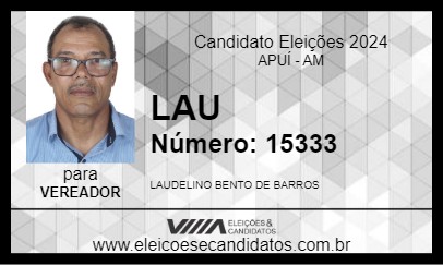 Candidato LAU 2024 - APUÍ - Eleições