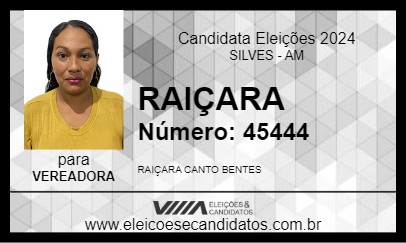 Candidato RAIÇARA 2024 - SILVES - Eleições