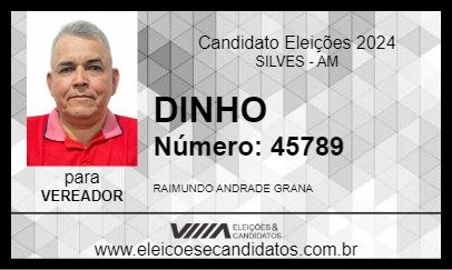 Candidato DINHO 2024 - SILVES - Eleições