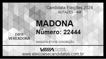 Candidato MADONA 2024 - AUTAZES - Eleições