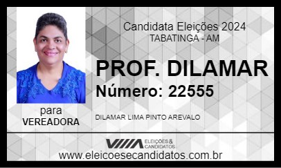 Candidato PROF. DILAMAR 2024 - TABATINGA - Eleições