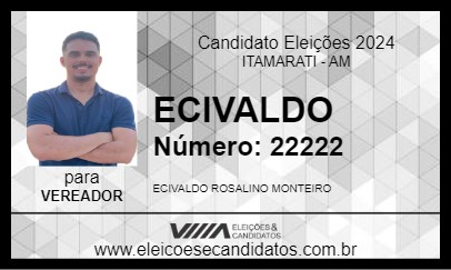 Candidato ECIVALDO 2024 - ITAMARATI - Eleições