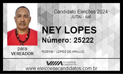 Candidato NEY LOPES 2024 - JUTAÍ - Eleições