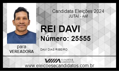 Candidato REI DAVI 2024 - JUTAÍ - Eleições