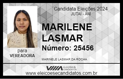 Candidato MARILENE LASMAR 2024 - JUTAÍ - Eleições