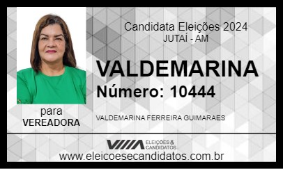 Candidato VALDEMARINA 2024 - JUTAÍ - Eleições