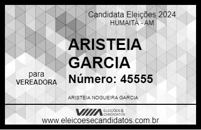 Candidato ARISTEIA GARCIA 2024 - HUMAITÁ - Eleições