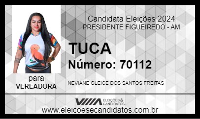 Candidato TUCA 2024 - PRESIDENTE FIGUEIREDO - Eleições