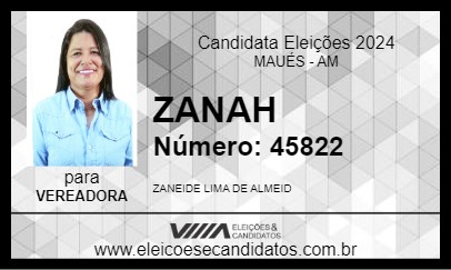 Candidato ZANAH 2024 - MAUÉS - Eleições