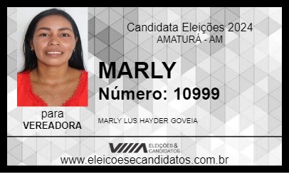 Candidato MARLY 2024 - AMATURÁ - Eleições