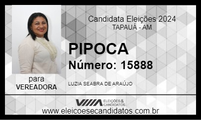 Candidato PIPOCA 2024 - TAPAUÁ - Eleições