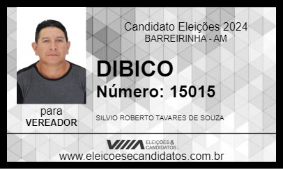 Candidato DIBICO 2024 - BARREIRINHA - Eleições