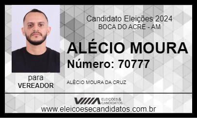 Candidato ALÉCIO MOURA 2024 - BOCA DO ACRE - Eleições