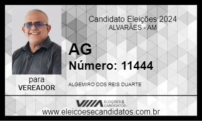 Candidato AG 2024 - ALVARÃES - Eleições