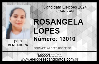 Candidato LULY LOPES 2024 - COARI - Eleições