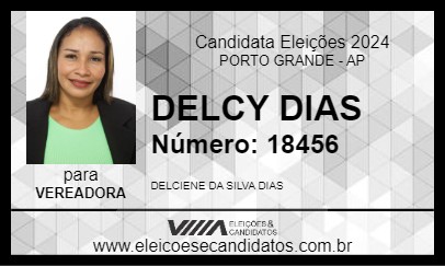 Candidato DELCY DIAS 2024 - PORTO GRANDE - Eleições