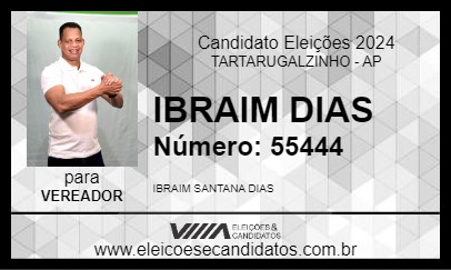 Candidato IBRAIM DIAS 2024 - TARTARUGALZINHO - Eleições