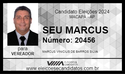 Candidato SEU MARCUS 2024 - MACAPÁ - Eleições