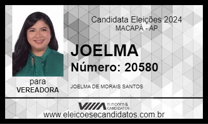 Candidato JOELMA 2024 - MACAPÁ - Eleições