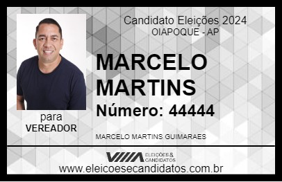 Candidato MARCELO MARTINS 2024 - OIAPOQUE - Eleições