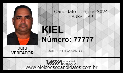 Candidato KIEL 2024 - ITAUBAL - Eleições