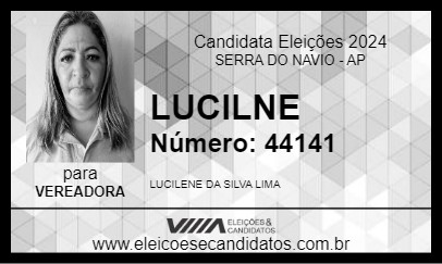 Candidato LUCILENE 2024 - SERRA DO NAVIO - Eleições