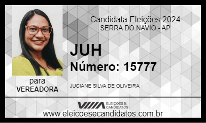 Candidato JUH 2024 - SERRA DO NAVIO - Eleições