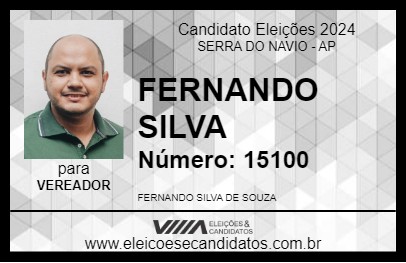 Candidato FERNANDO SILVA 2024 - SERRA DO NAVIO - Eleições