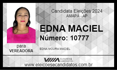 Candidato EDNA MACIEL 2024 - AMAPÁ - Eleições