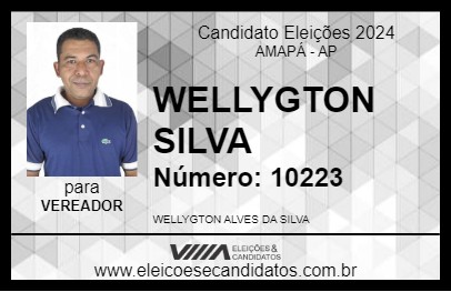 Candidato WELLYGTON SILVA 2024 - AMAPÁ - Eleições