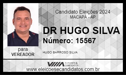 Candidato DR HUGO SILVA 2024 - MACAPÁ - Eleições