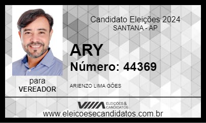 Candidato ARY 2024 - SANTANA - Eleições