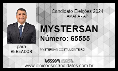 Candidato MYSTERSAN 2024 - AMAPÁ - Eleições