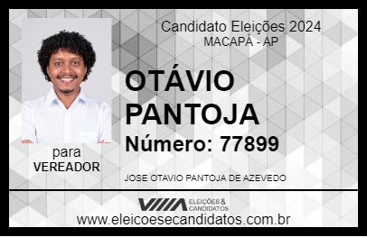 Candidato OTÁVIO PANTOJA 2024 - MACAPÁ - Eleições