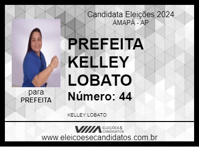 Candidato KELLY LOBATO 2024 - AMAPÁ - Eleições