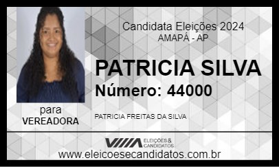 Candidato PATRICIA SILVA 2024 - AMAPÁ - Eleições