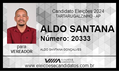 Candidato PROFESSOR ALDO 2024 - TARTARUGALZINHO - Eleições