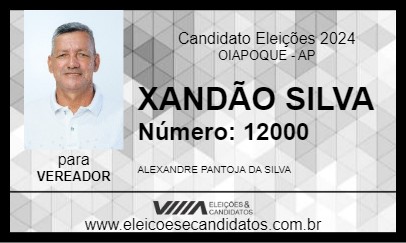 Candidato XANDÃO SILVA 2024 - OIAPOQUE - Eleições