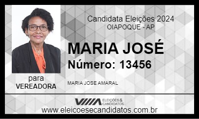 Candidato MARIA JOSÉ 2024 - OIAPOQUE - Eleições