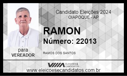 Candidato RAMON 2024 - OIAPOQUE - Eleições