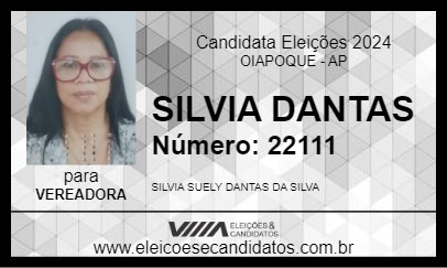 Candidato SILVIA DANTAS 2024 - OIAPOQUE - Eleições